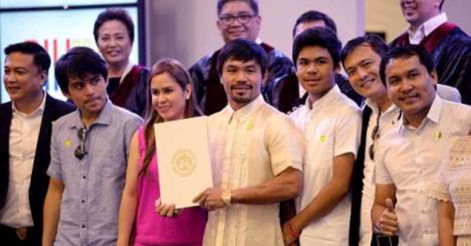 Boxer politician: Manny Pacquiao claims Philippines senate seat after receiving 16million votes