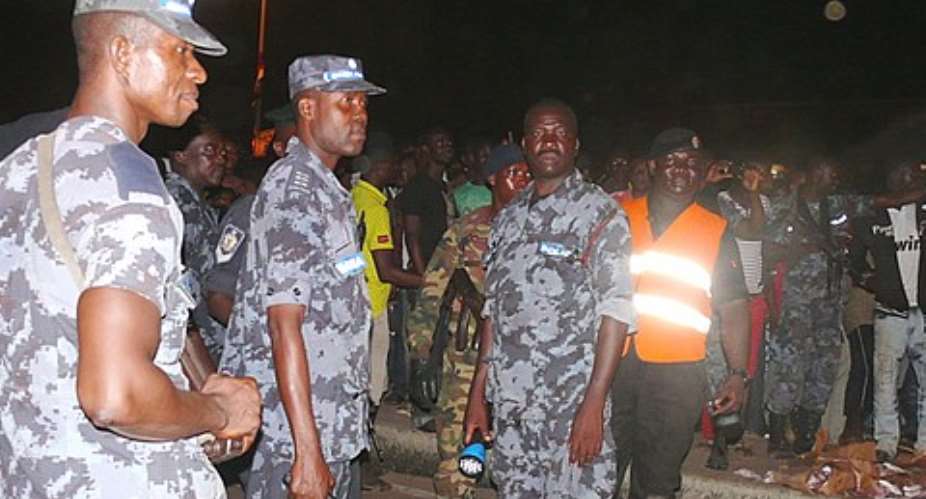 Police deploy at Lapaz section of George Bush Motorway after accident