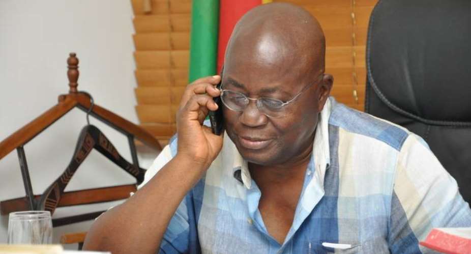 Congratulatory Message To Akufo-Addo As The Standard Bearer Of The NPP Flag For Election 2016