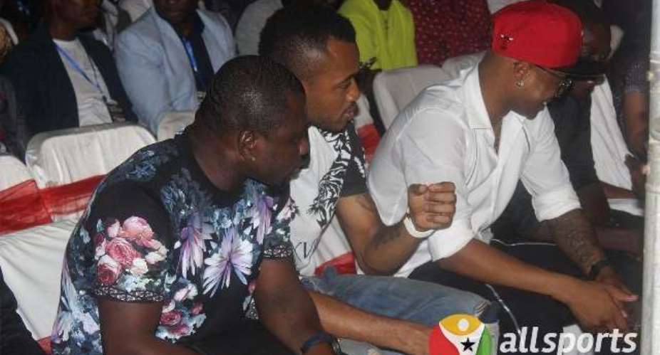 Football stars and boxing icons support Asamoah Gyan boxing promotion