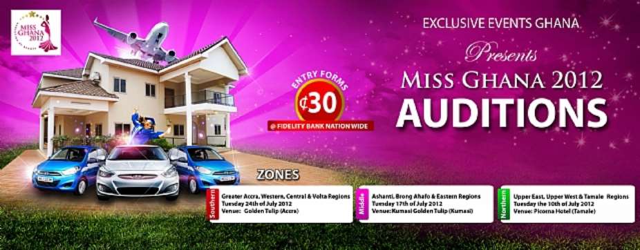Miss Ghana audition dates and venues announced