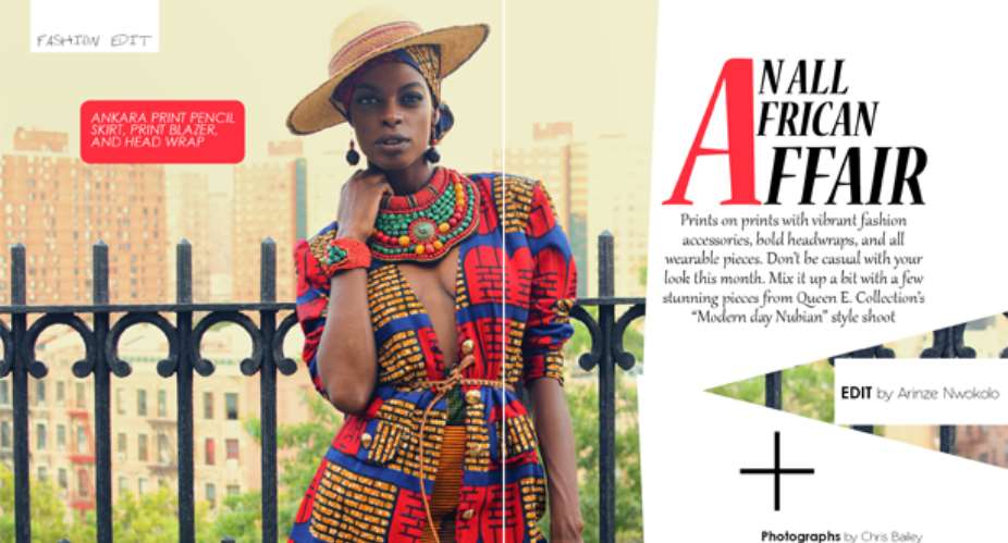 An All African Affair: Mix it up a bit with a few stunning pieces from Queen E. Collection