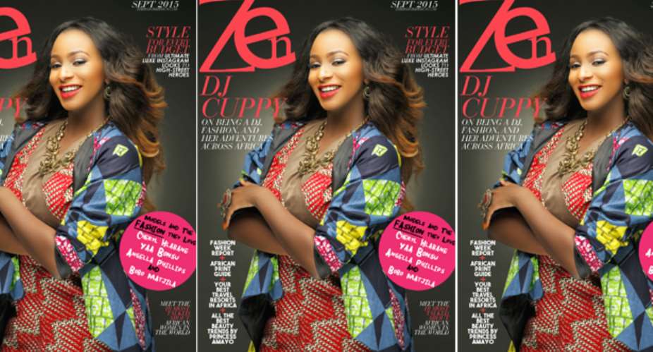Heeeeeeres Cuppy! Our September Cover Features The One and Only DJ Cuppy