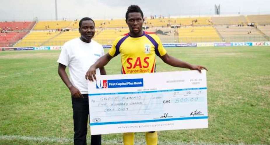 Player of the month: Hearts of Oaks Fiamenyo nicks Ghana Premier League gong