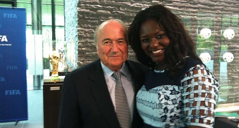 Sepp Blatter inspired by Dentaas presentation