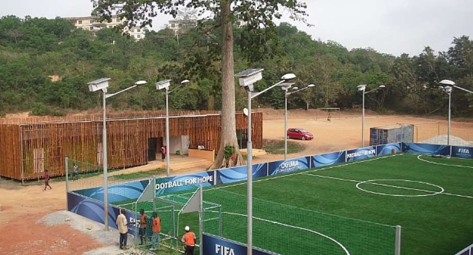 FIFA Football for Hope Centre opened in Cape Coast