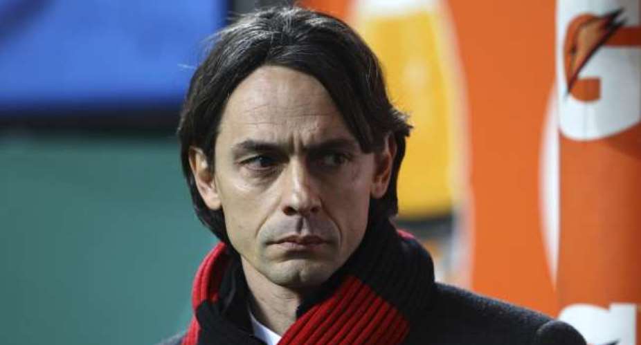 Under-fire Milan coach Filippo Inzaghi urges patience after another defeat