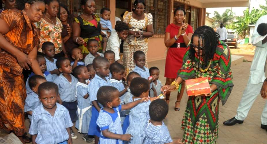 Lordina Donates Items To Seven Orphanages