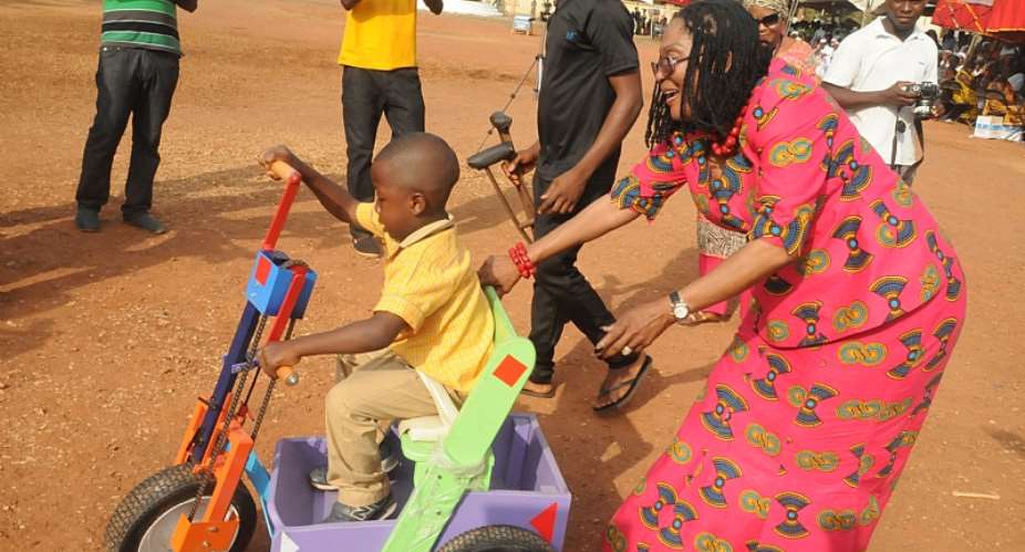 Treat Persons with Disability Equally – First Lady