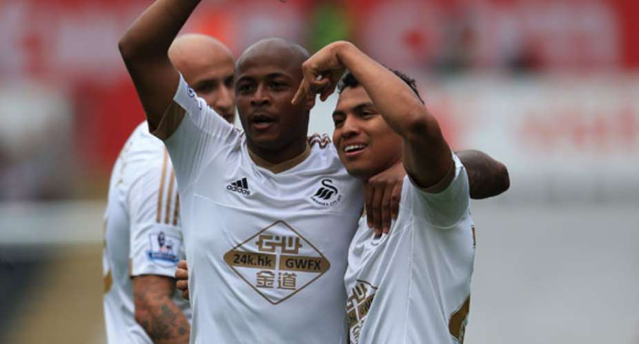 Andre Ayew says Liverpool win should be the standard for Swansea