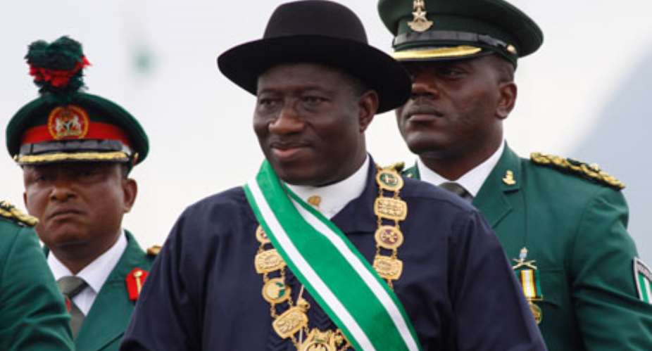 Nigerian President Goodluck Ebele Jonathan