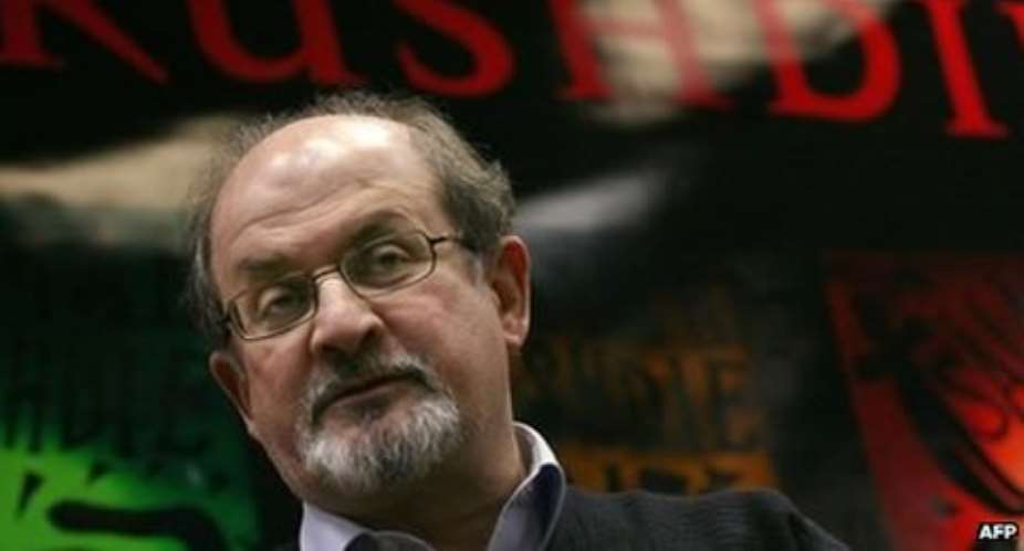 Salman Rushdie said he was outraged and very angry