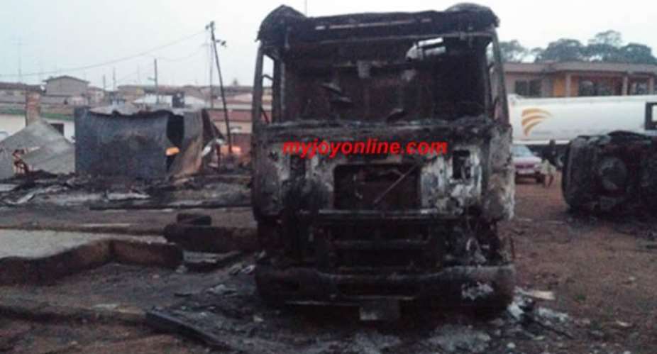 Fire ravaged Kumasi fuel station had no permit - EPA