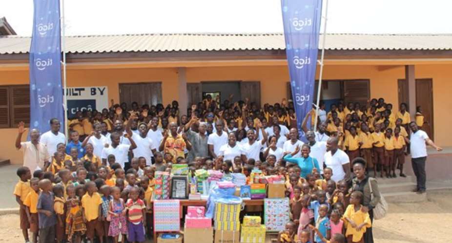 Love comes to pupils of Tigo's Shelter 4 Education Project
