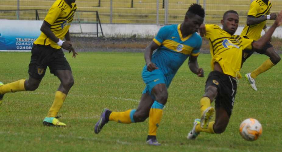 PHOTOS: AshantiGold play out thrilling 0-0 draw with Wa All Stars