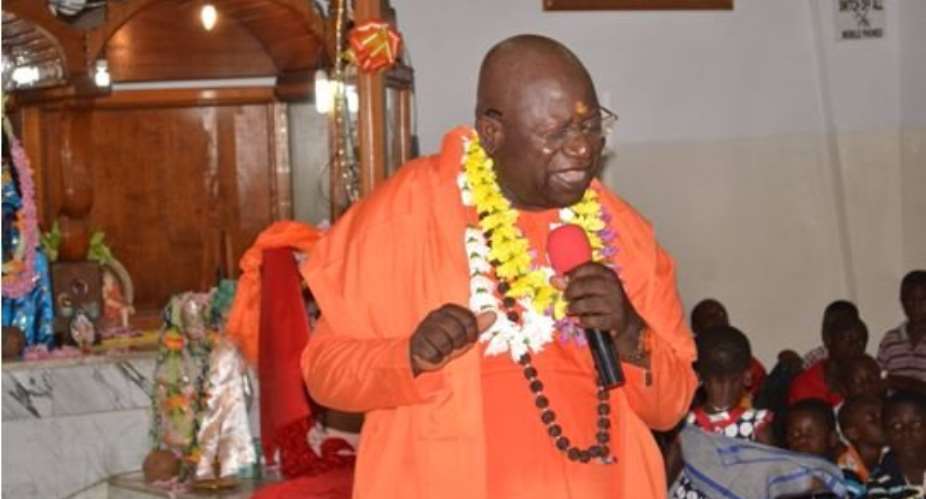 Guide Kwesi Essel, first African Hindu monk, dies