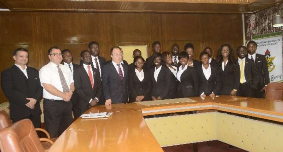 Lebanese Community gives scholarships to 16 brilliant KNUST law students