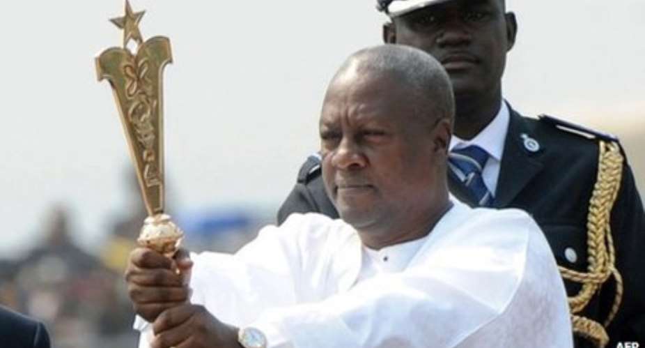 Prez Mahama Flexing Muscles: 'What God Has Blessed No Man Can Curse'