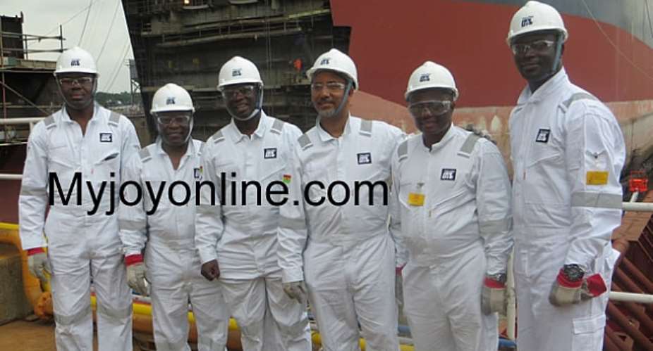 Energy Minister visits TEN Project FPSO