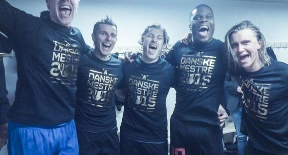 Francis Dickoh crowned Danish champion with FC Midtjylland