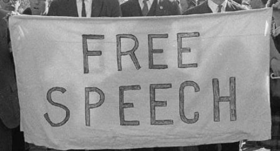 Freedom of speech: The abuse of it.