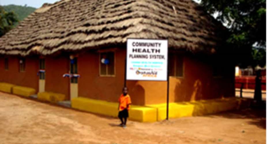 The new Health Facility at Ahienya