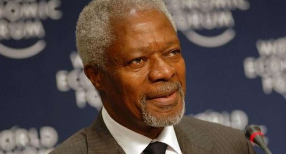 Don't let streets takeover ballot box-Kofi Annan tells Ghanaians