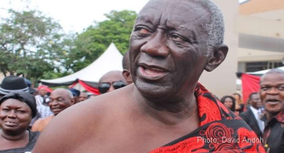 In NPP, we exchange ideas not blows - President Kufuor appeals for calm