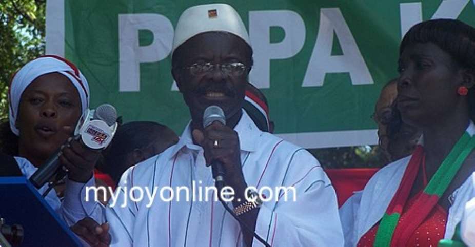Nduom takes a 'bow' from CPP