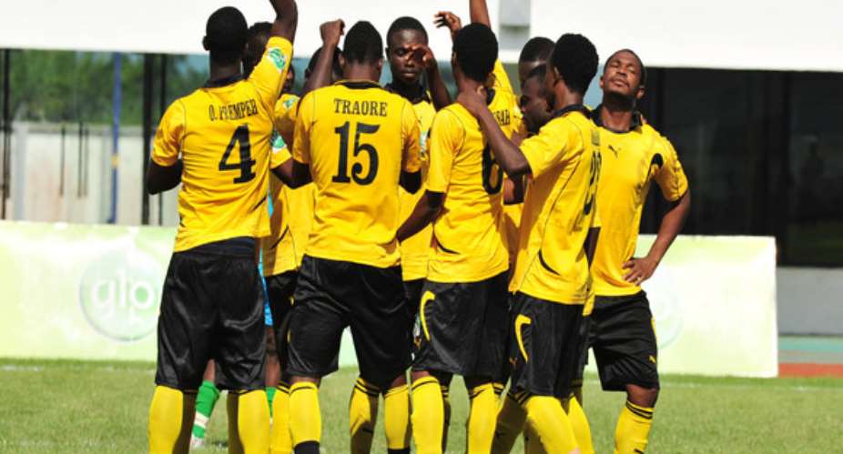Ashgold team during the GHALCA G8 CUP at the Essipong Stadium in Takoradi, Ghana Christian ThompsonBackpagepix Western