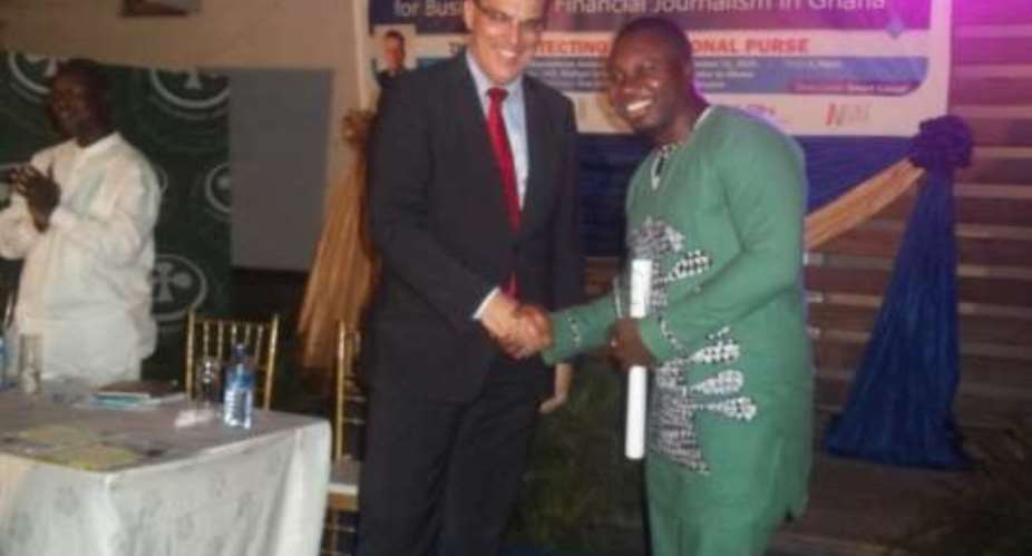 Kofi Adu Domfeh wins IFEJ Award