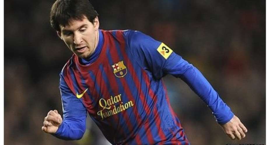 Lionel Messi, scored 50 La Liga goals