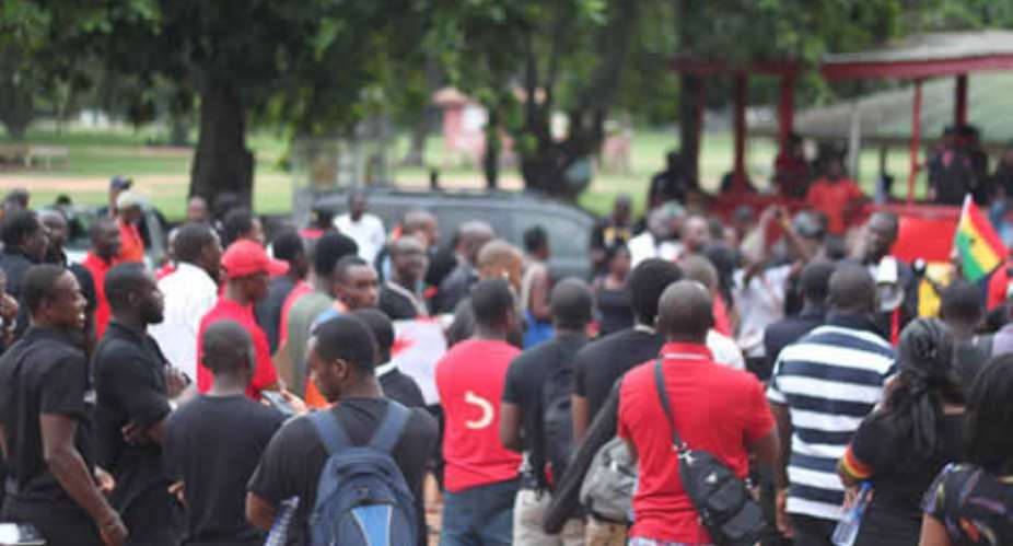 Offices of Flagstaff House demo organisers burgled
