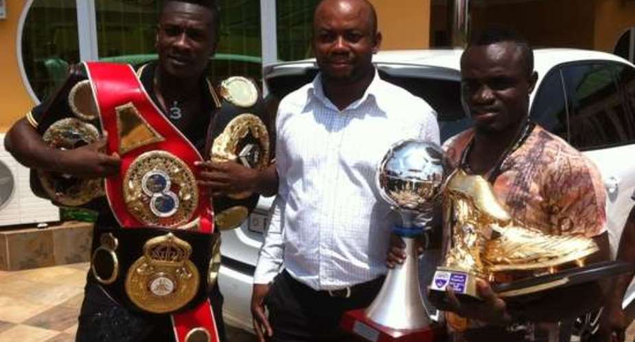Game Boy returns: Asamoah Gyan's boxer faces Tanzanian on December 5