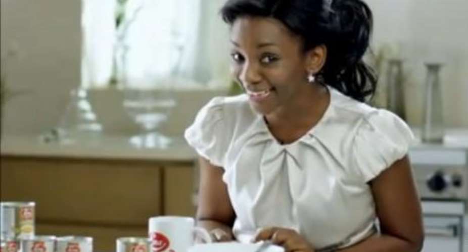 Genevieve Nnaji features in Luna Milks Grow  Shine TV, Print  Billboard Ad Campaign