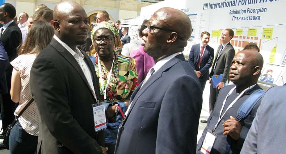 Ghanaian delegation to ATOMEXPO 2016