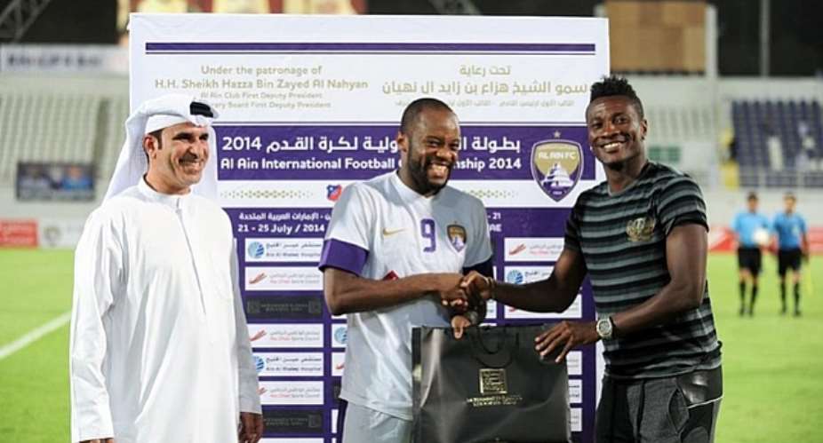Al Ain new signing Stoch heaps praise on Ghana captain Gyan