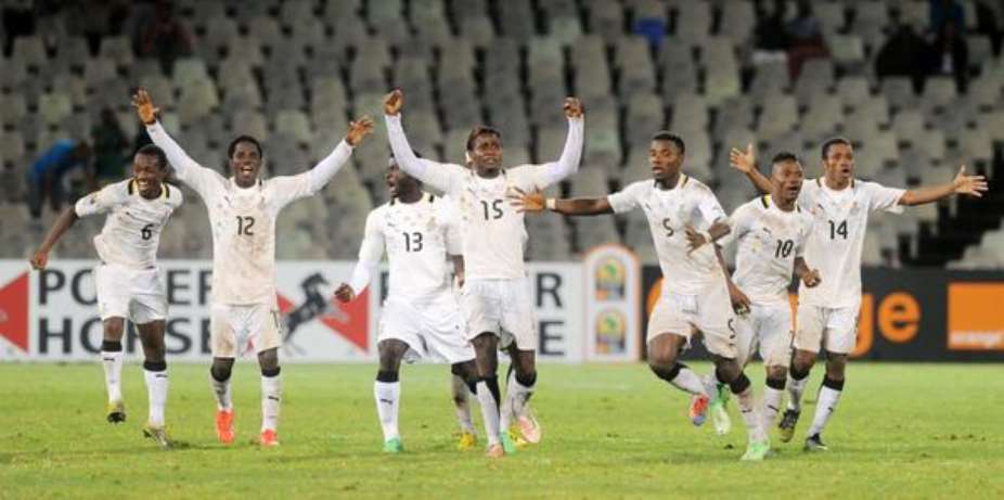 Black Stars smiling to the bank