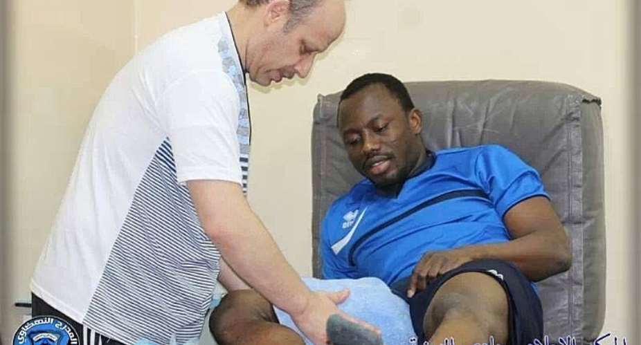 Ghanaian attacker Saddick Adams set to return to action for brief injury