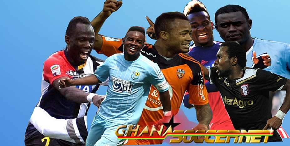 Ghanaian players who scored