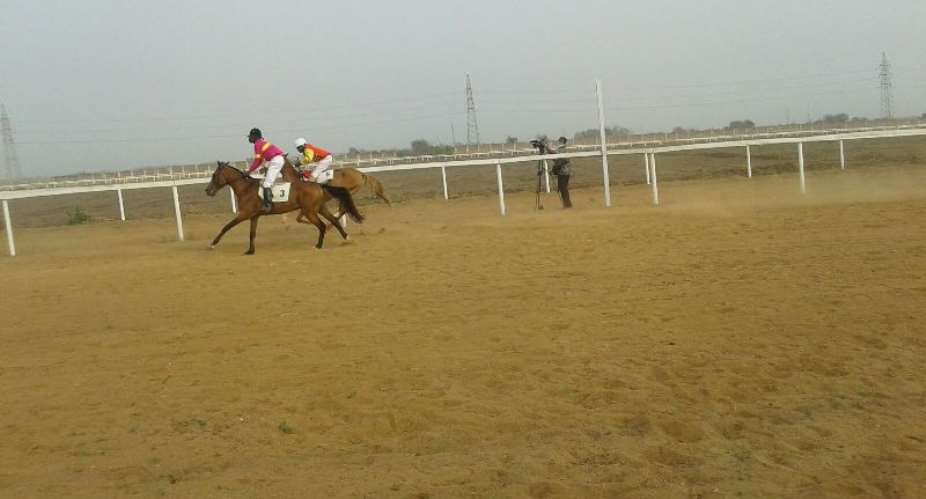 Fresh Boy Wax Lyrical After Winning The Novelty Race At The Newly Built Accra Turf Club