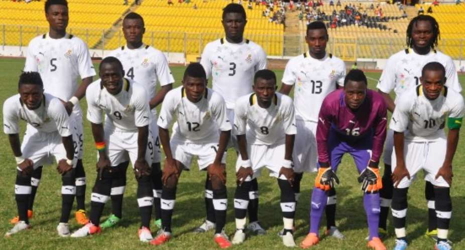 Ghana’s CHAN team that played Ivory Coast