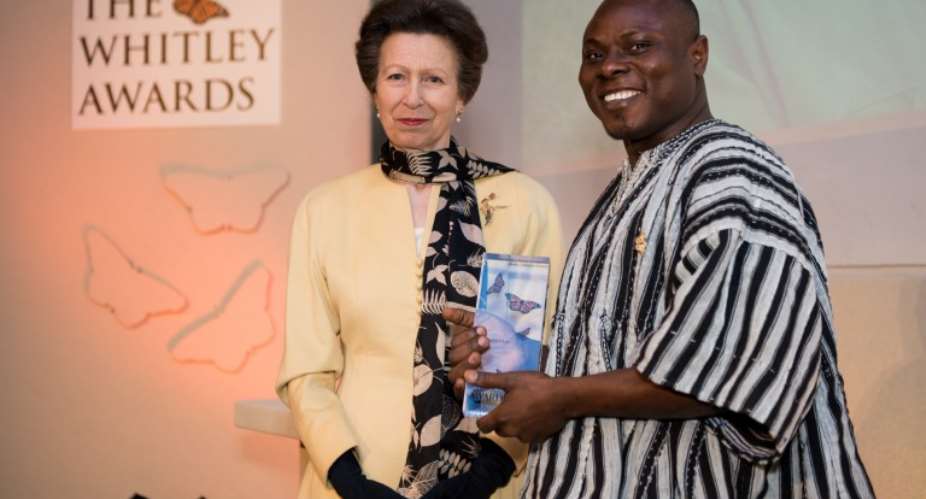 Ghanaian Conservation Leader Wins a Green Oscars Award