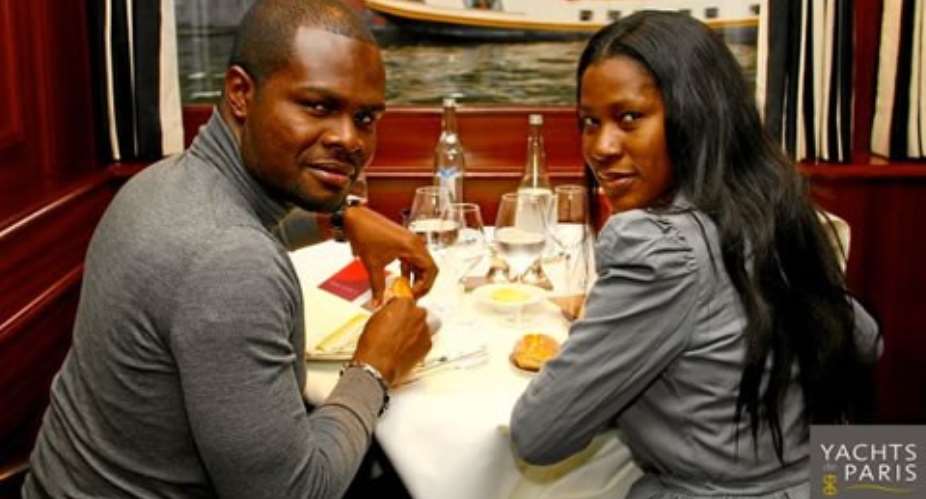 Linus Idahosa and Stephanie Okereke