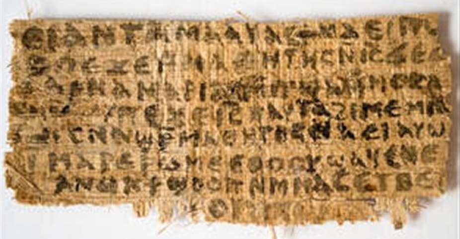 Jesus was married, says ancient script