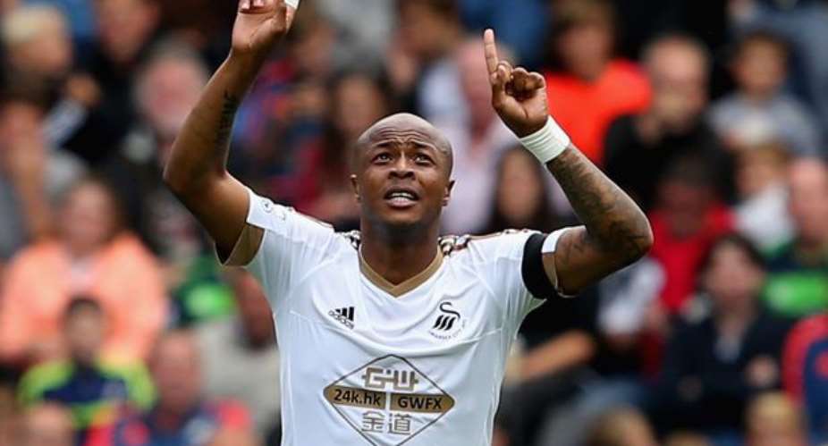 Andre Ayew misses out on Swansea City player of the month