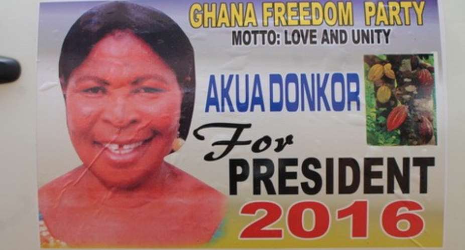 Greetings From Abroad; The Akua Donkor Comedy...Henking Adjase-Kodjo For 2016 Presidential Race
