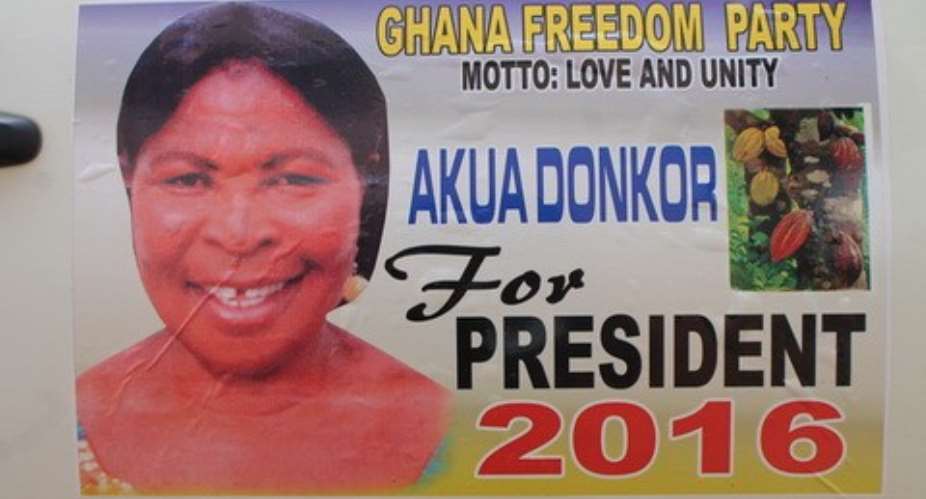 Greetings From Abroad; The Akua Donkor Comedy...Henking Adjase-Kodjo For 2016 Presidential Race