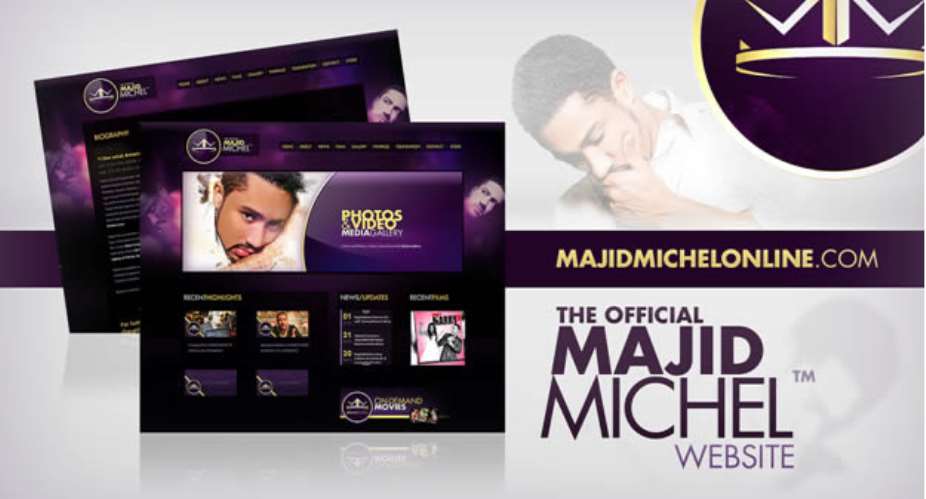 Majid Michel Launches Official Website!
