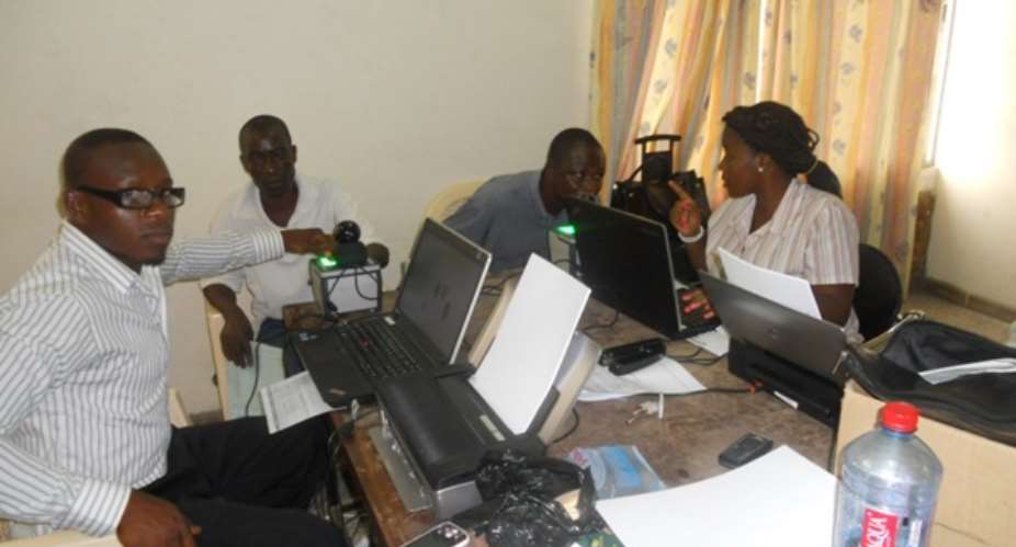 Ministry of Finance undertakes Biometric Registration of GNA staff
